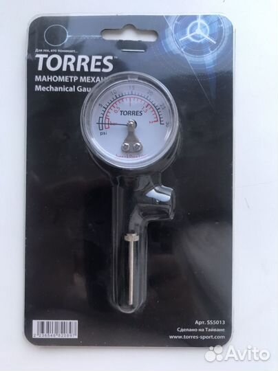 Манометр механический Torres