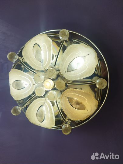 Люстра потолочная светодиодная бу