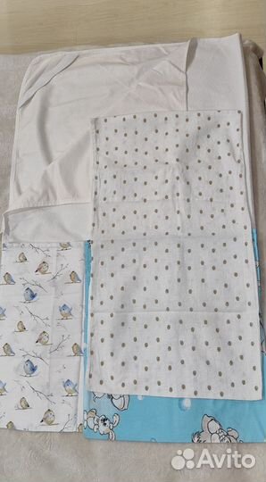 Детское белье (наматрасник, наволочки.)