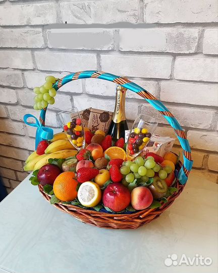 Подарочные корзины, фруктовые корзины, мясные