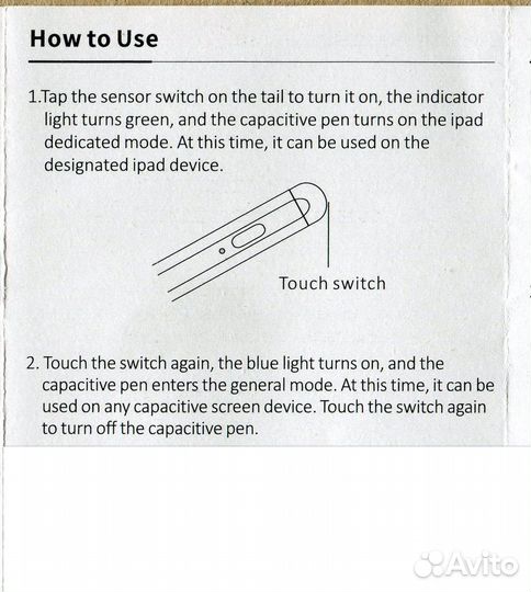 Стилус для планшета. 9 Gen Plus