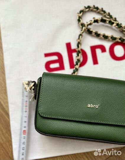 Сумка кожаная женская новая Abro