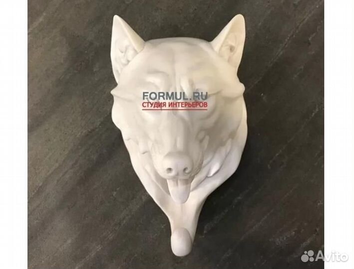 231797 Вешалка Авторская работа Волк