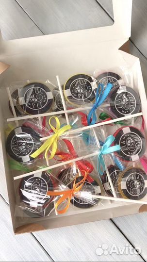 Леденцы с логотипом