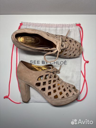 Туфли See by Chloe 40р оригинал