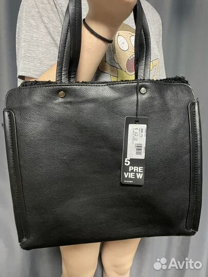Итальянская кожаная сумка 5 previer