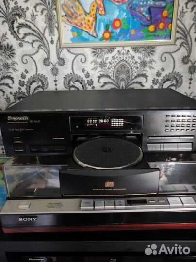 Cd проигрыватель pioneer pd- s 605