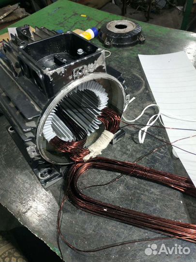 Перемотка и ремонт электродвигателей