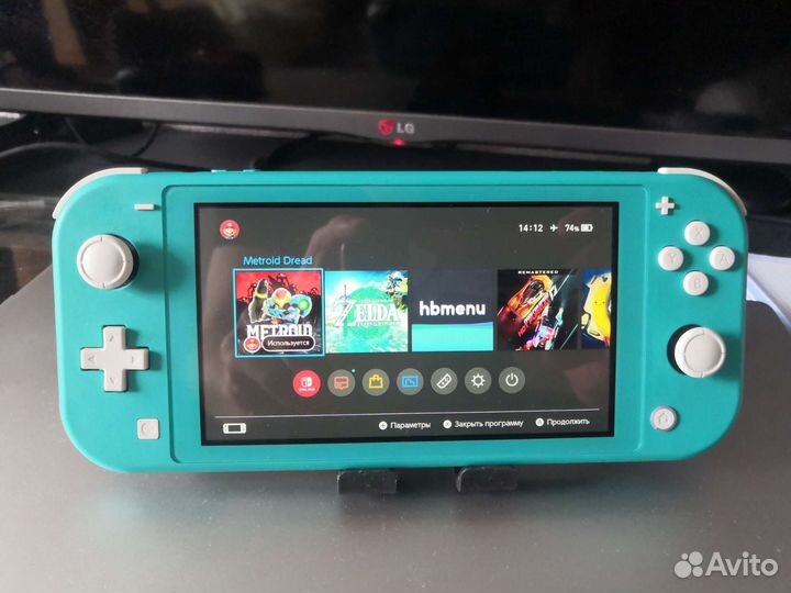 Nintendo switch lite прошит 160 гб