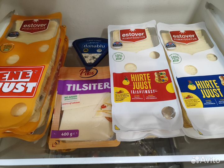 Сыр эстонский в нарезке Eesti 500 гр