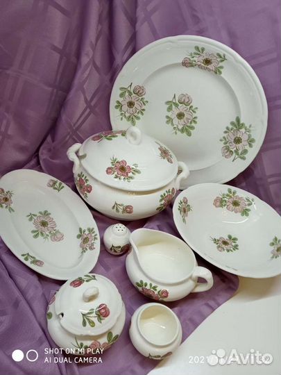 Сервиз столовый СССР зик Канаково