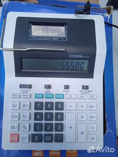 Калькулятор бухгалтерский Citizen CX-121N