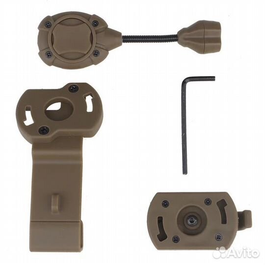 Фонарик тактический на шлем