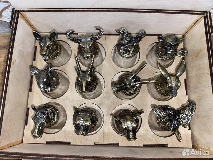 Подарочный набор рюмки-перевёртыши