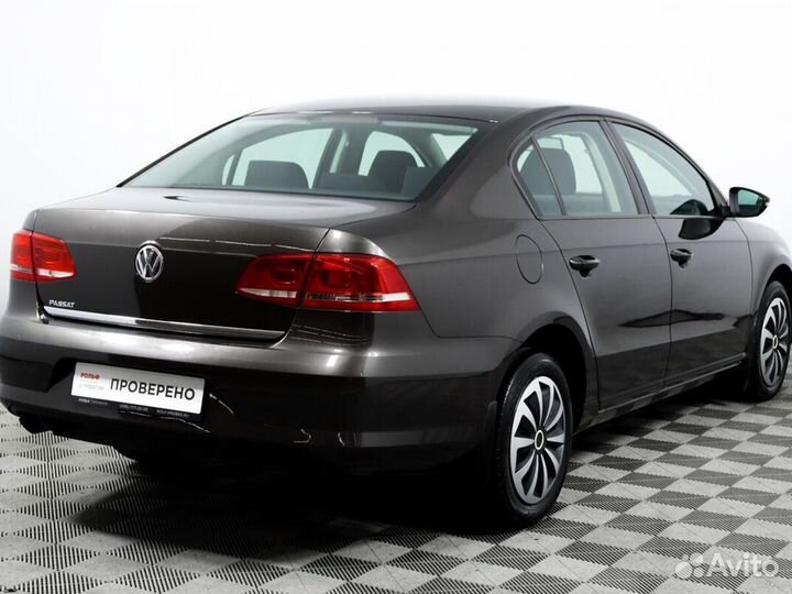 Volkswagen Passat 1.4 AMT, 2012, 86 880 км