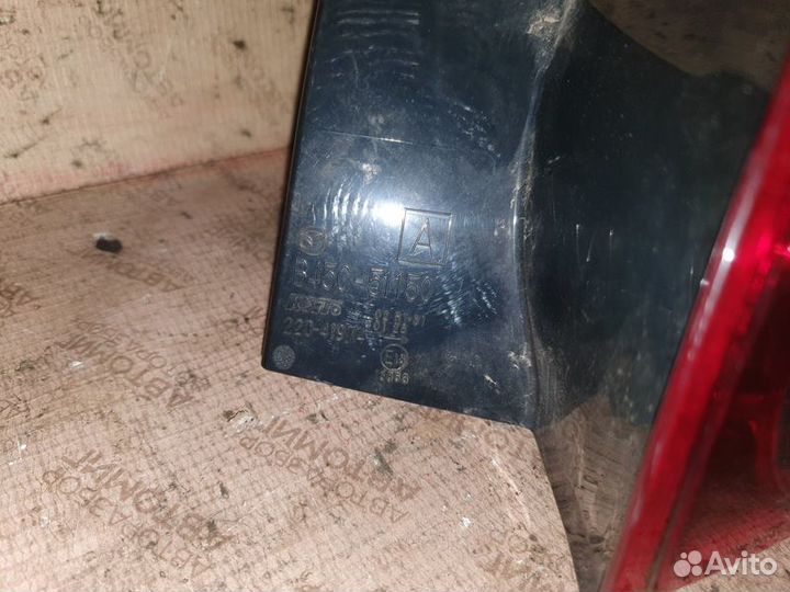 Фонарь задний наружный Mazda 3 вм мазда