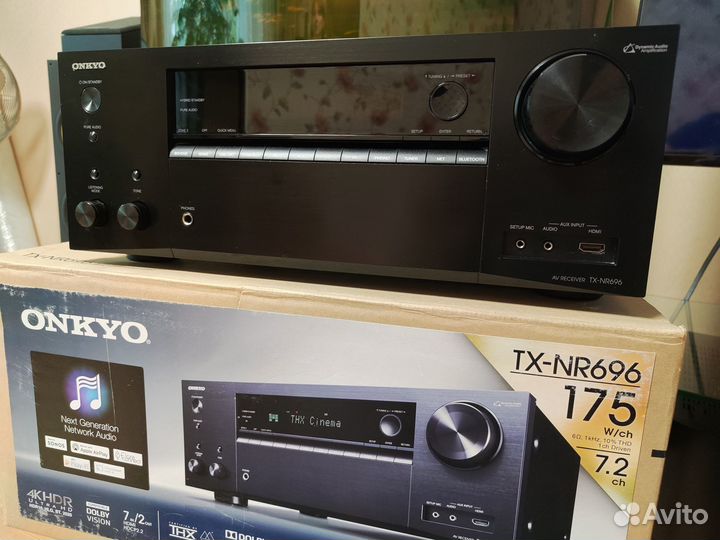 Onkyo TX-NR696 4К/Atmos/Arc/Bluetooth/Wi-Fi