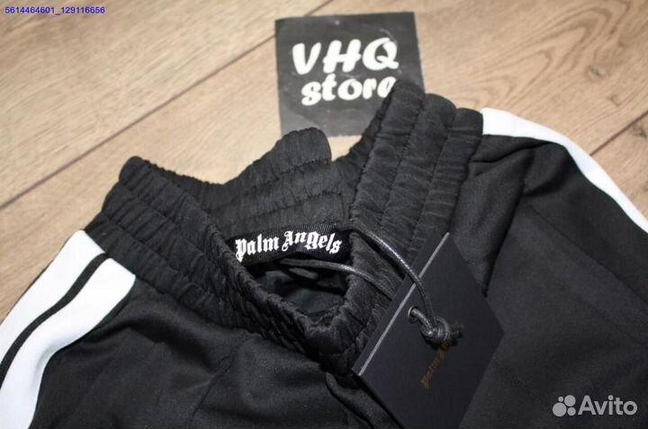 Palm Angels штаны черные (Арт.78996)