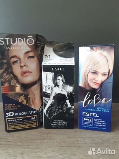 Крем -краска для волос Palette и Garnier