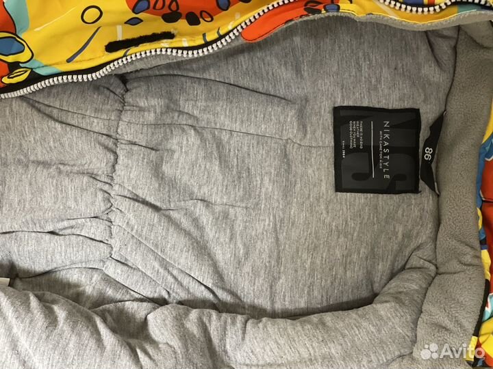 Комбинезон зимний для мальчика Nikastyle 86