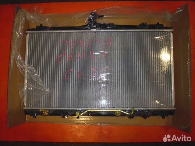 Радиатор охлаждения двигателя тойота камри CV50