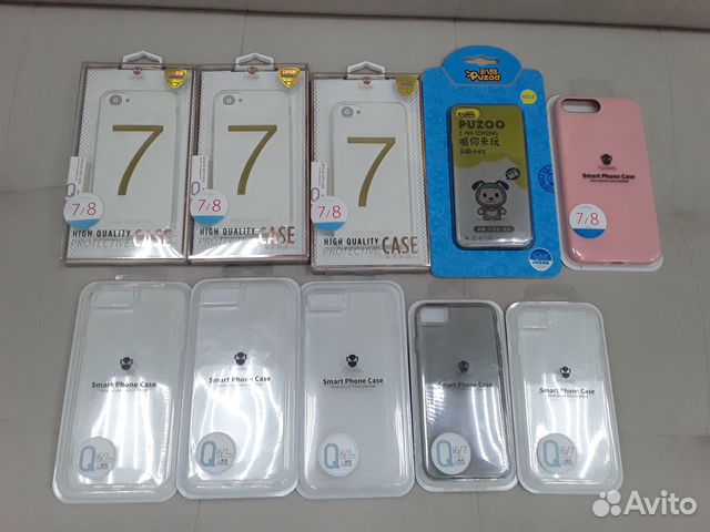 Чехлы бамперы на iPhone 6, 7, 8 plus