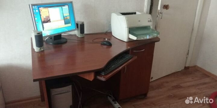Готовый Компьютер, принтер + Компьютерный стол