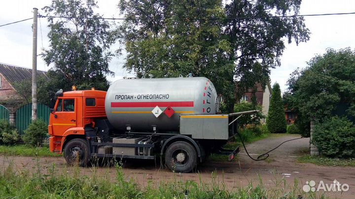 Заправка газгольдера Ухта