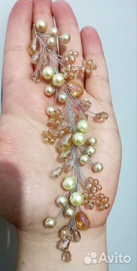 Обруч для волос ручной работы