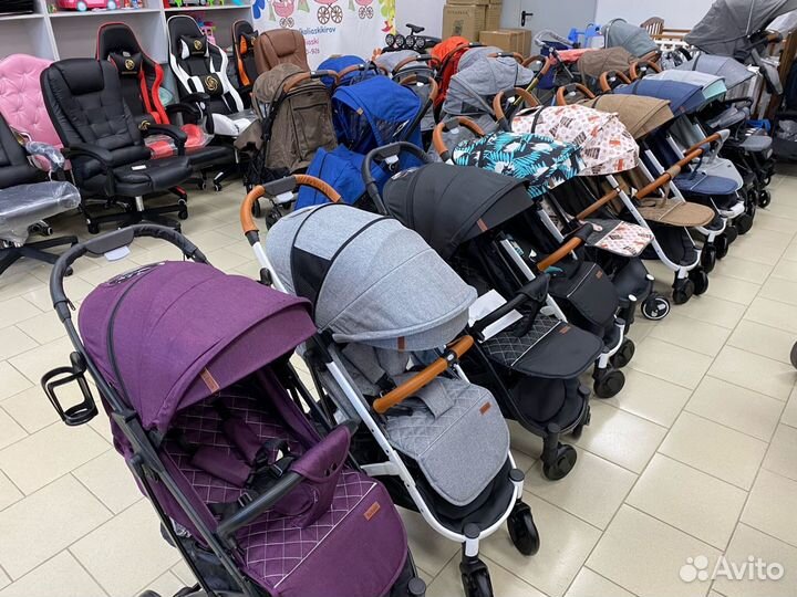 Коляска складной прогулочный