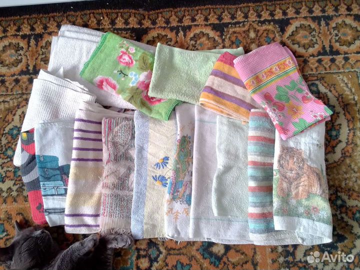Полотенца кухонные, пододеяльники
