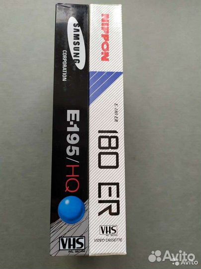 Видео и аудио кассеты новые в упаковке