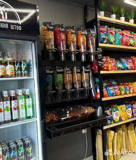 Торговая стойка для орехов и снеков, сухариков