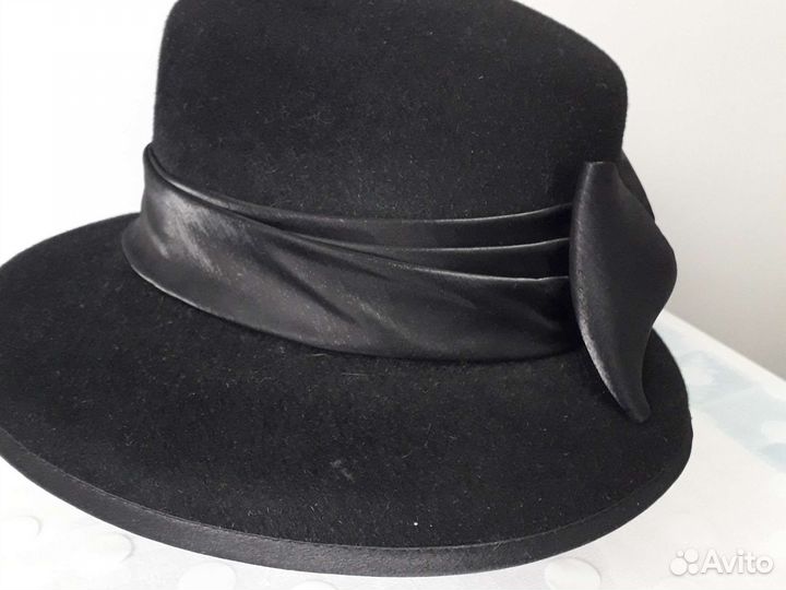 Шляпа фетровая женская