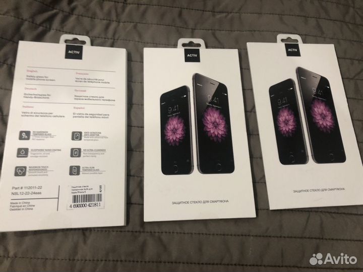Стекла на айфон 5, 5S