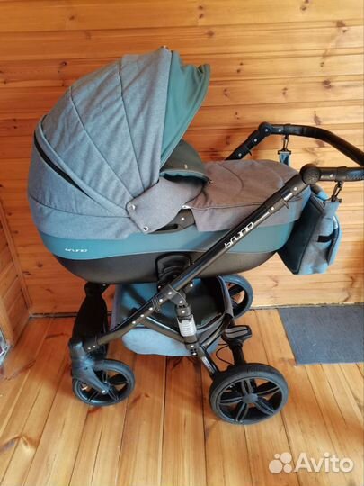 Коляска 2 в 1 Riko Bruno Natural