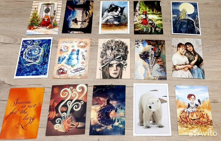 Набор открыток для посткроссинга 5