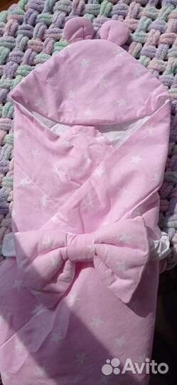 Конверт на выписку для девочки лето