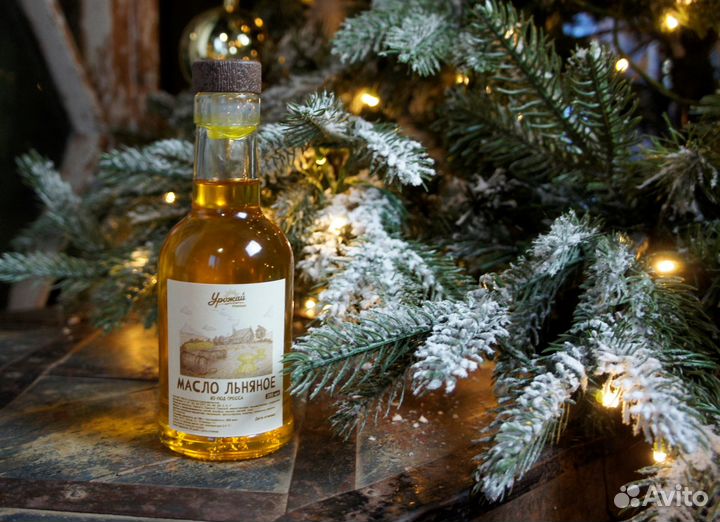 Масло льняное сыродавленное 200 мл