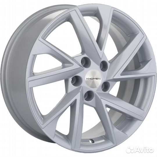 Диски Khomen KHW 1714 7x17 5*114.3 ET45 DIA67.1 F-Silver Литой