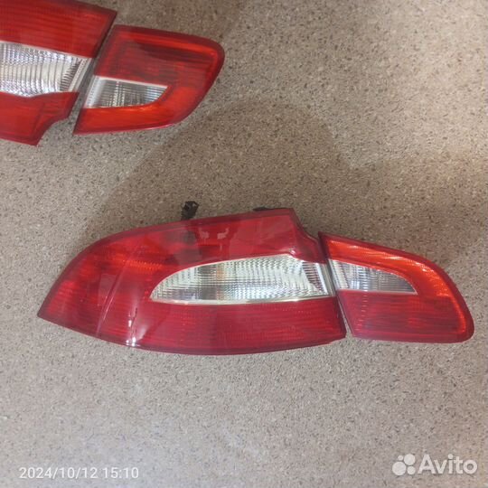 Задние фонари Шкода superb 2