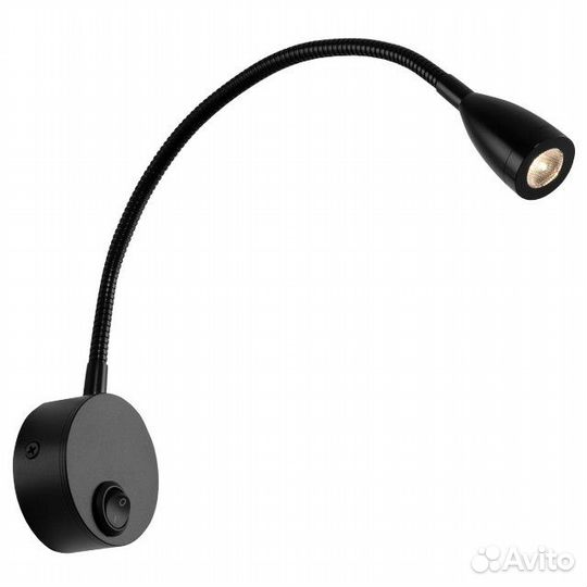 Бра freya Yerty LED 1х3Вт черный