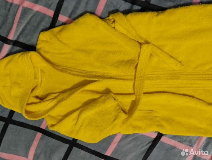 Детский махровый халат