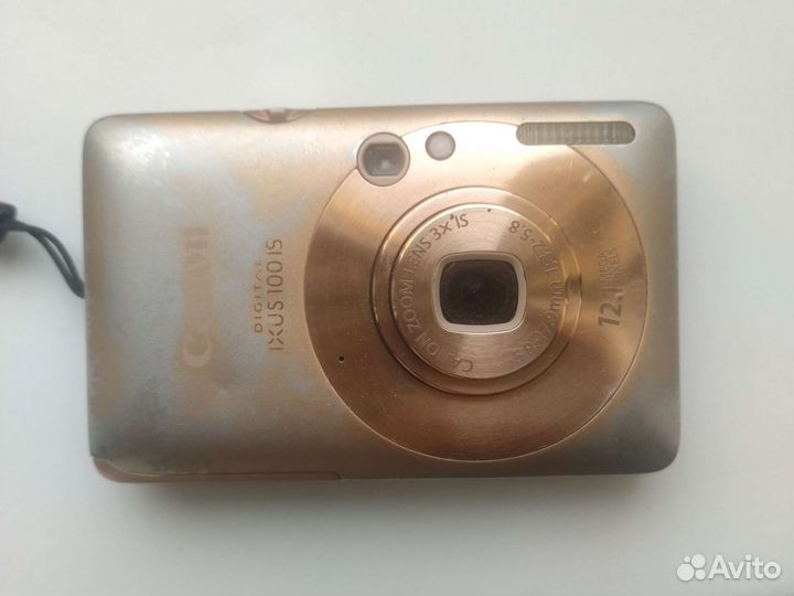 Компактный фотоаппарат canon ixus 100is