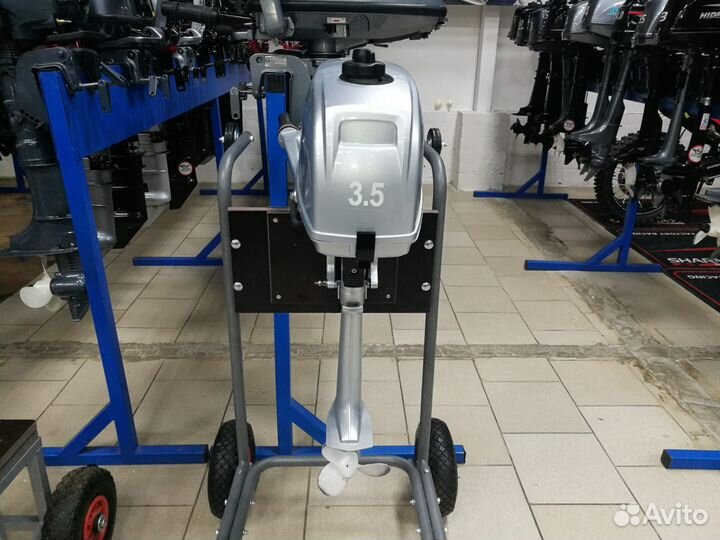 Лодочный мотор Sharmax SM3.5HS Б/У