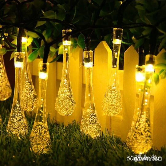 Садовый светильник на солнечной батарее