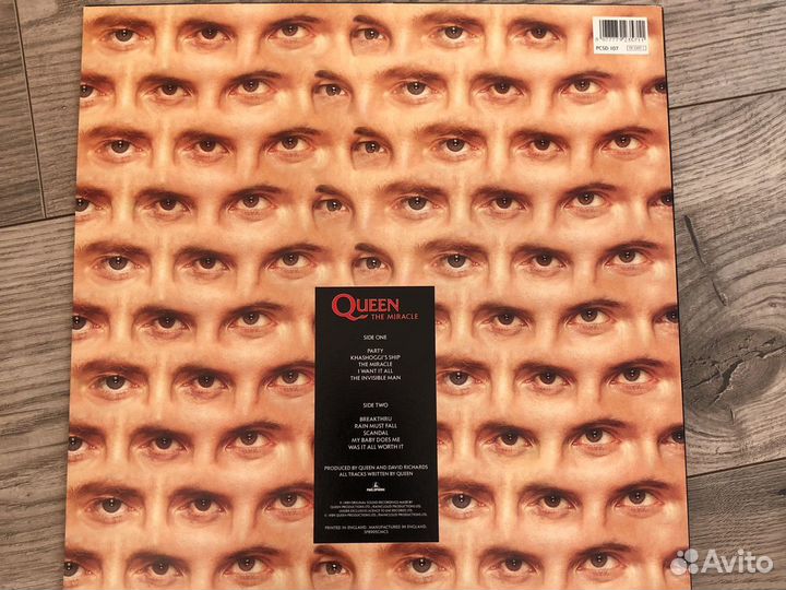 Queen The Miracle lp 1st Press UK