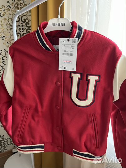 Новый утепленный бомбер куртка Zara