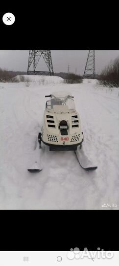 Самодельный снегоход