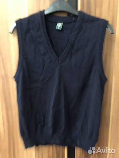 Белая рубашка на мальчика жилетка в школу